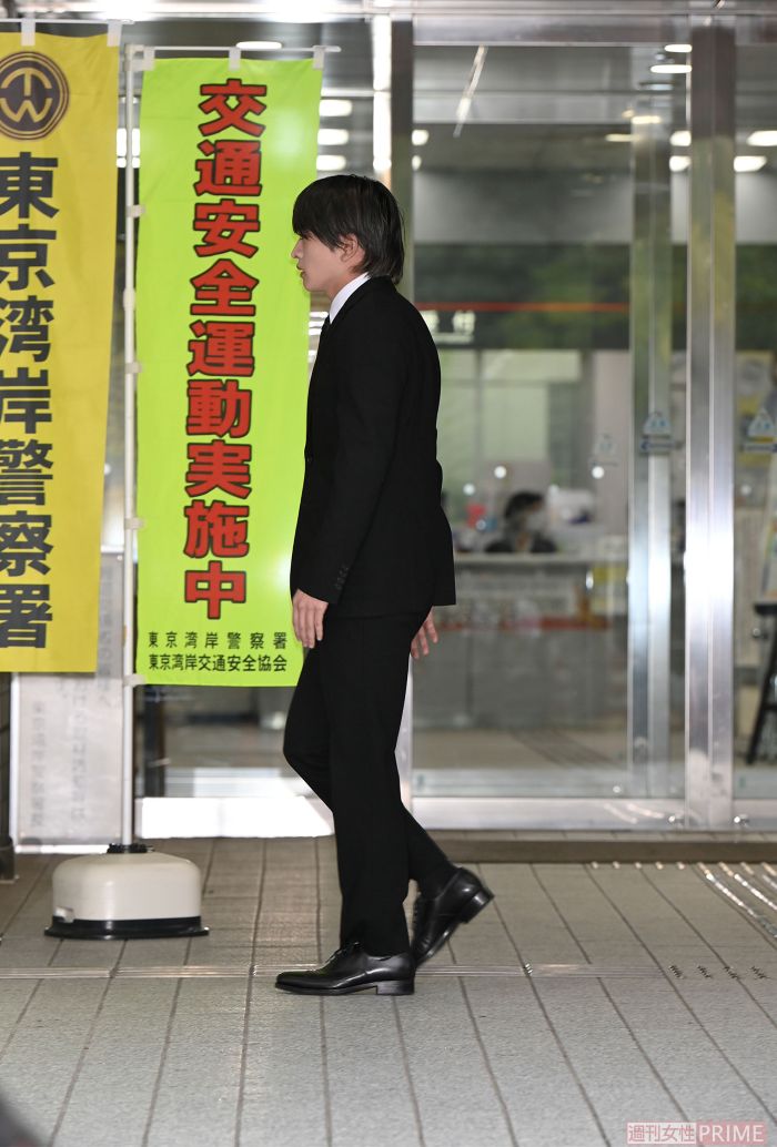 東京湾岸署で釈放された猪俣周杜