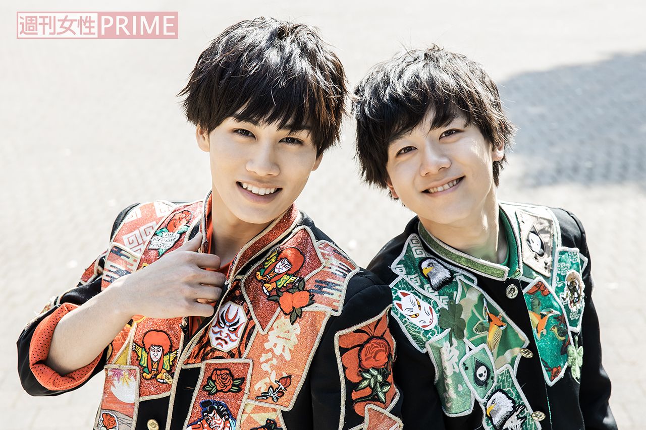 （左）寺坂頼我、（右）横山統威　撮影／廣瀬靖士