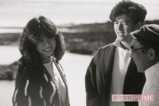 1985年公開の映画『愛・旅立ち』で共演した近藤真彦と中森明菜