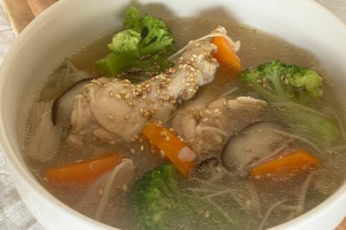 鶏手羽の腸内お掃除スープ
