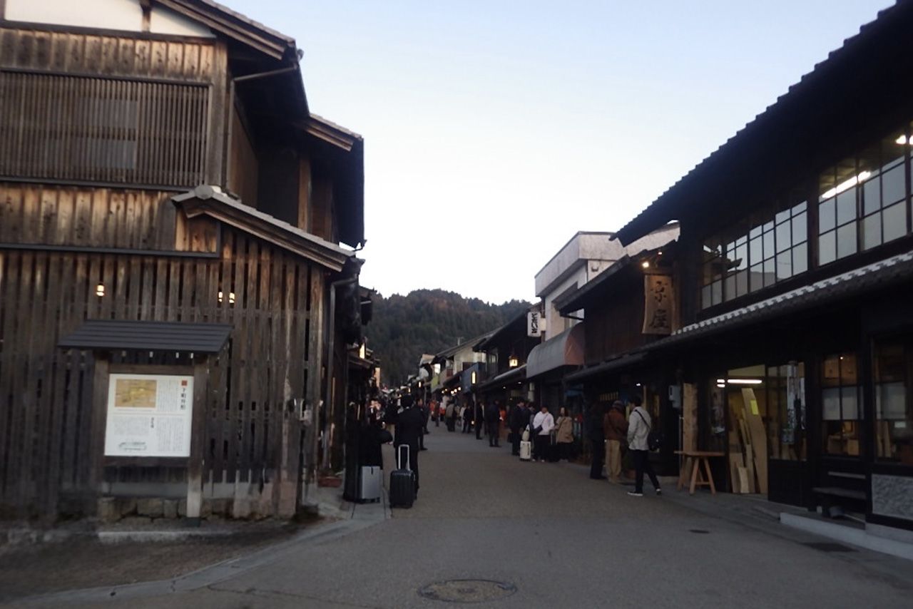 『VIVANT』11話のロケ地で使用された恵那市・岩村城下町　　写真提供：恵那市