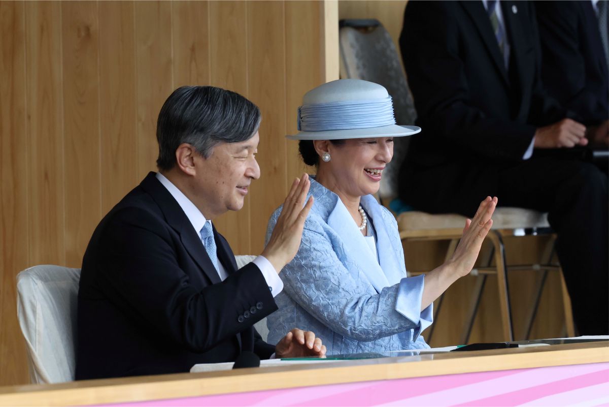 国民スポーツ大会では開会式に参加された