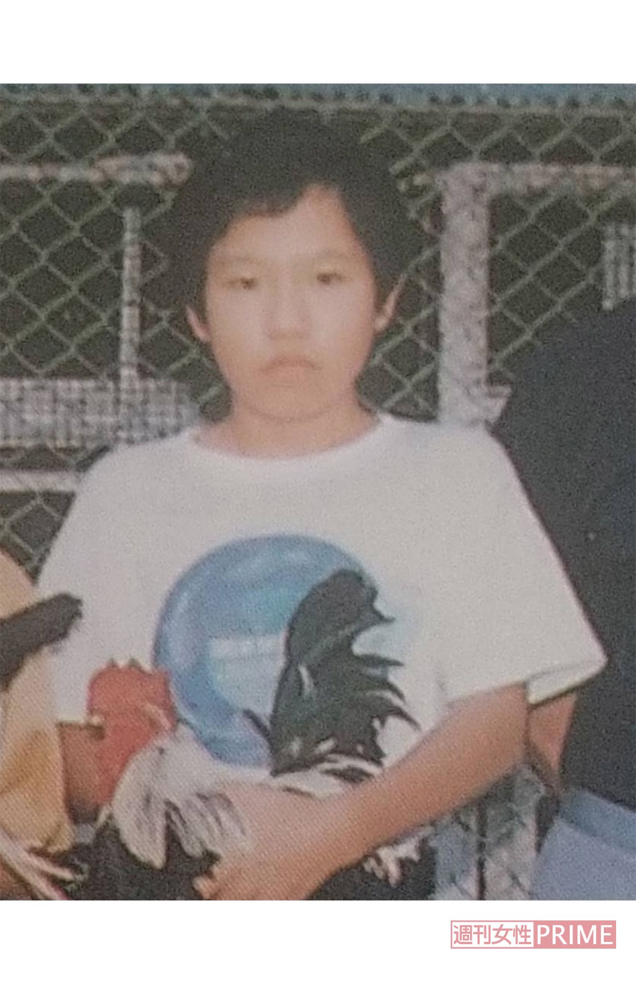 小学校時代、飼育栽培委員会だった眞壁佳一容疑者（卒業アルバムより）