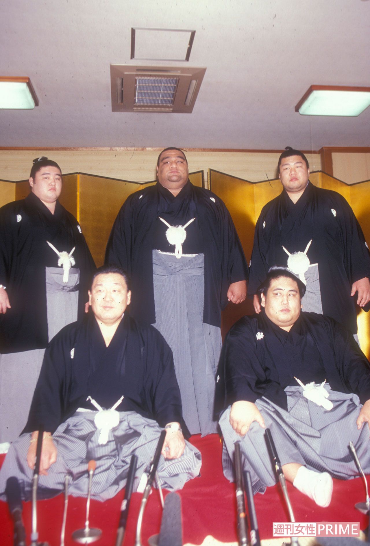 平成12年に大関に昇進した雅山（現・二子山親方）