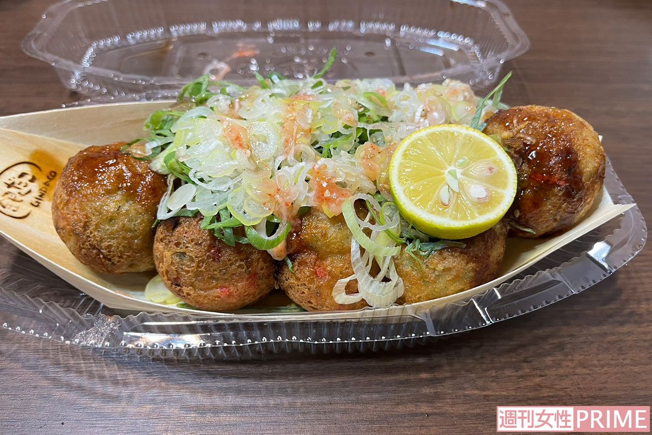 日本の『銀だこ』で販売しているドジャースとのコラボ商品『スパイシーキャビア～明太だれとすだち～』