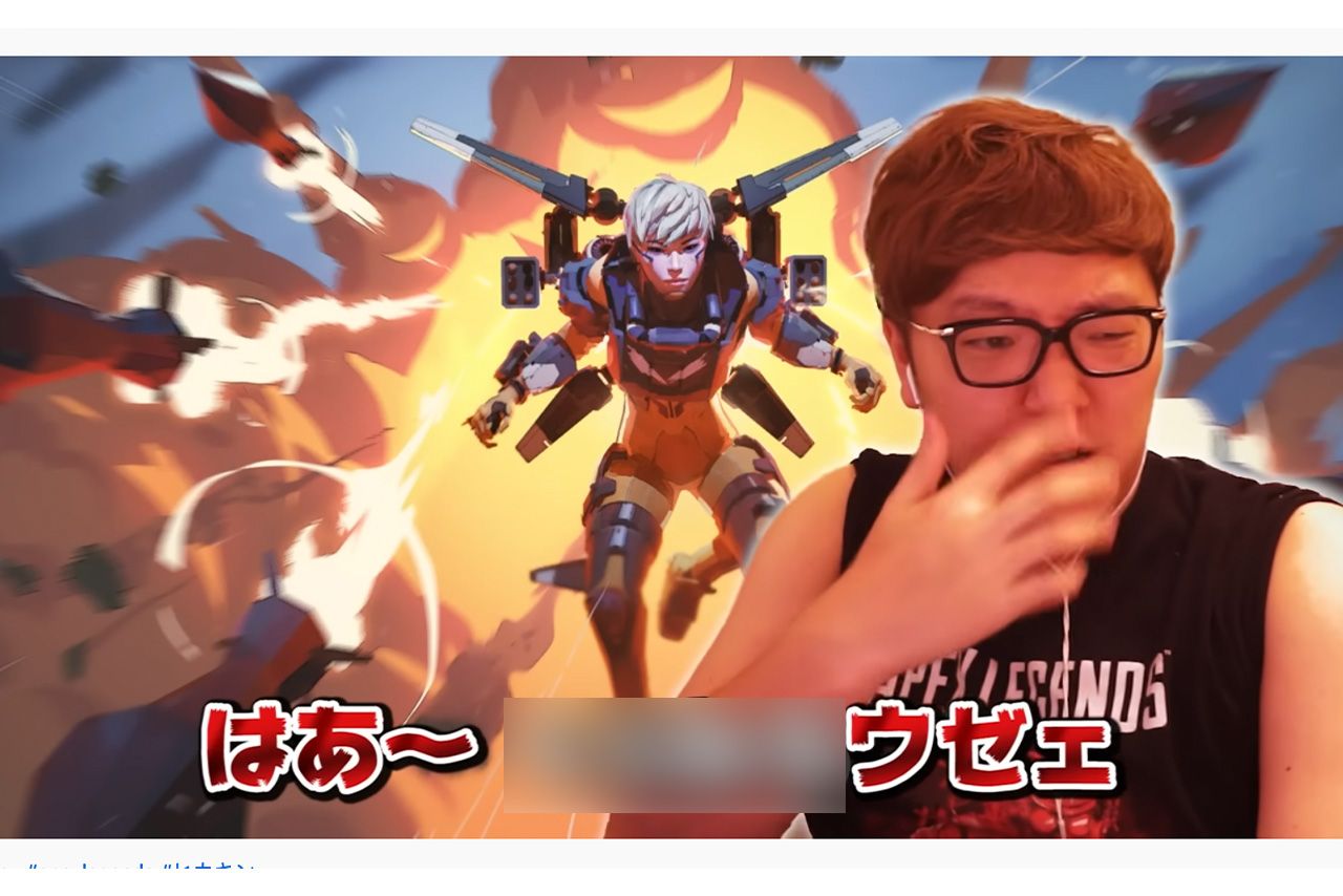 チームメイトへの暴言が止まらないヒカキン（公式YouTubeより、一部編集部加工）