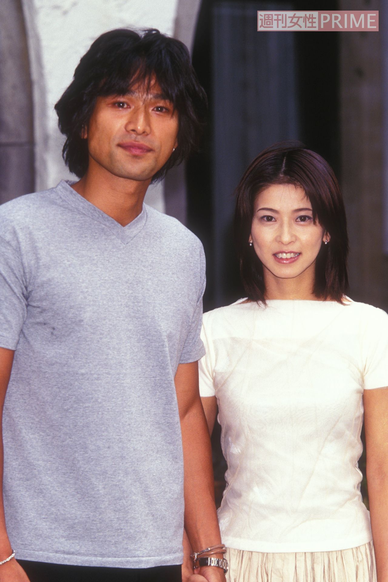 江口洋介、森高千里の結婚会見（1999年）