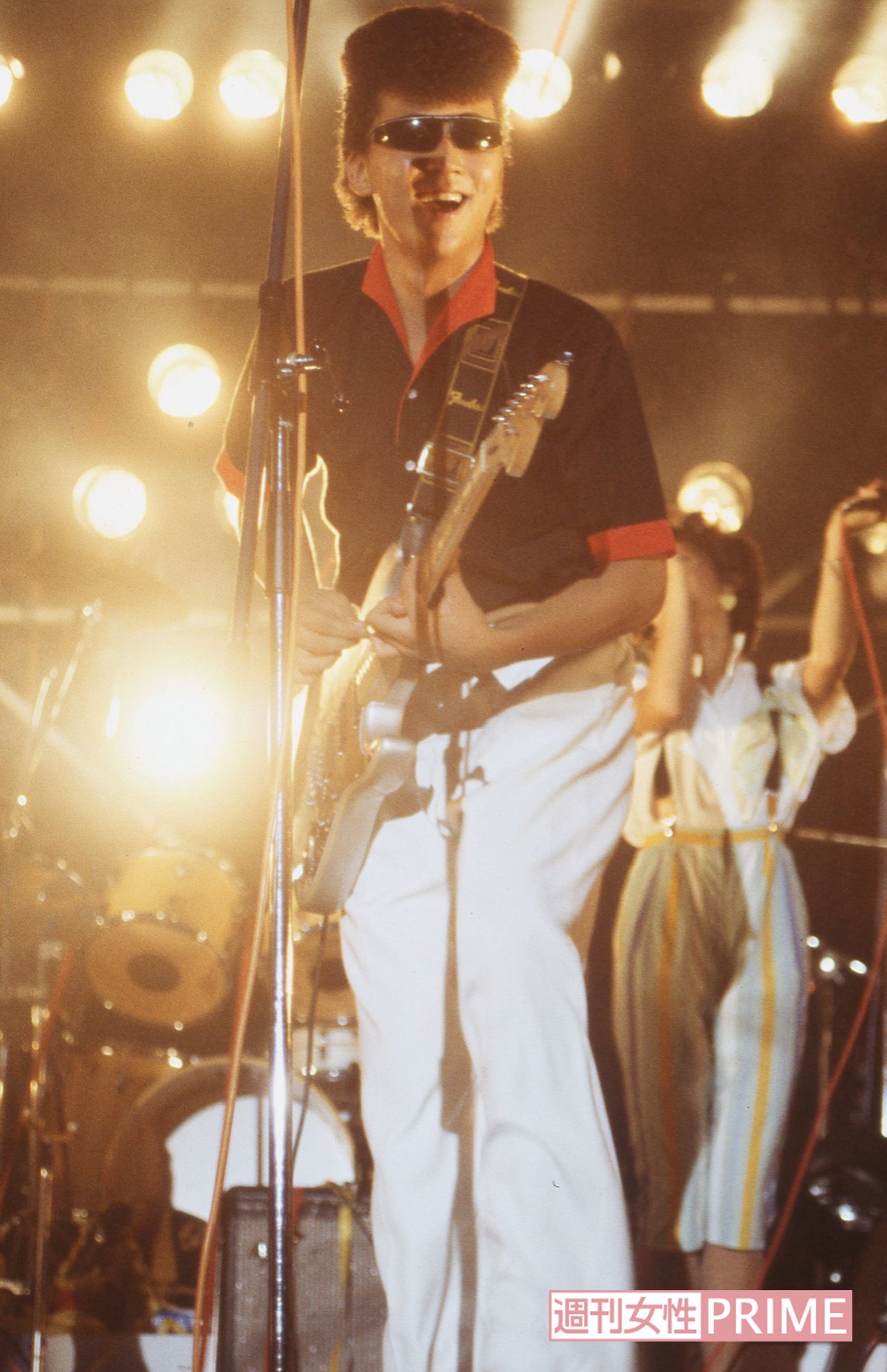 '82年ライブの嶋大輔。