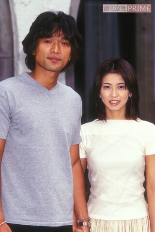 江口洋介、森高千里の結婚会見（1999年）