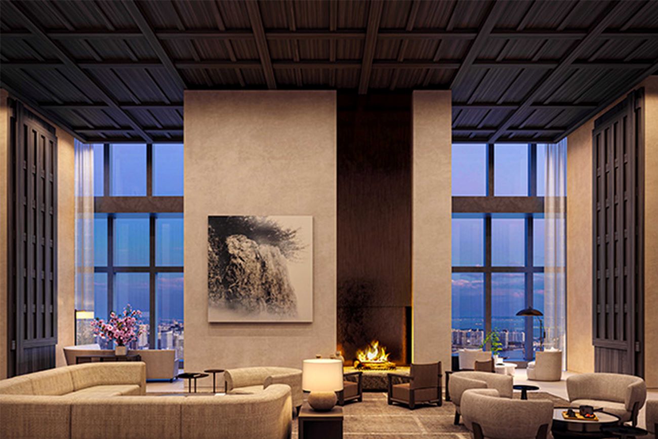 『麻布台ヒルズ』内のマンション（公式HPより）