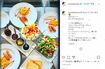 吉瀬美智子がインスタに投稿した、元夫が絶賛したという豪華な家族の朝食