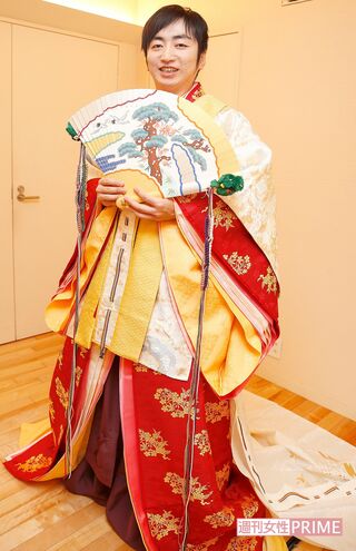 着物を着る羽田圭介