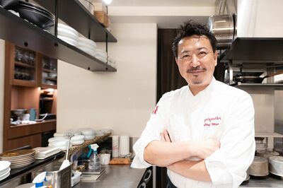 東京・赤坂『アマラントス』オーナーシェフ・宮崎慎太郎さん（撮影／齋藤周造）