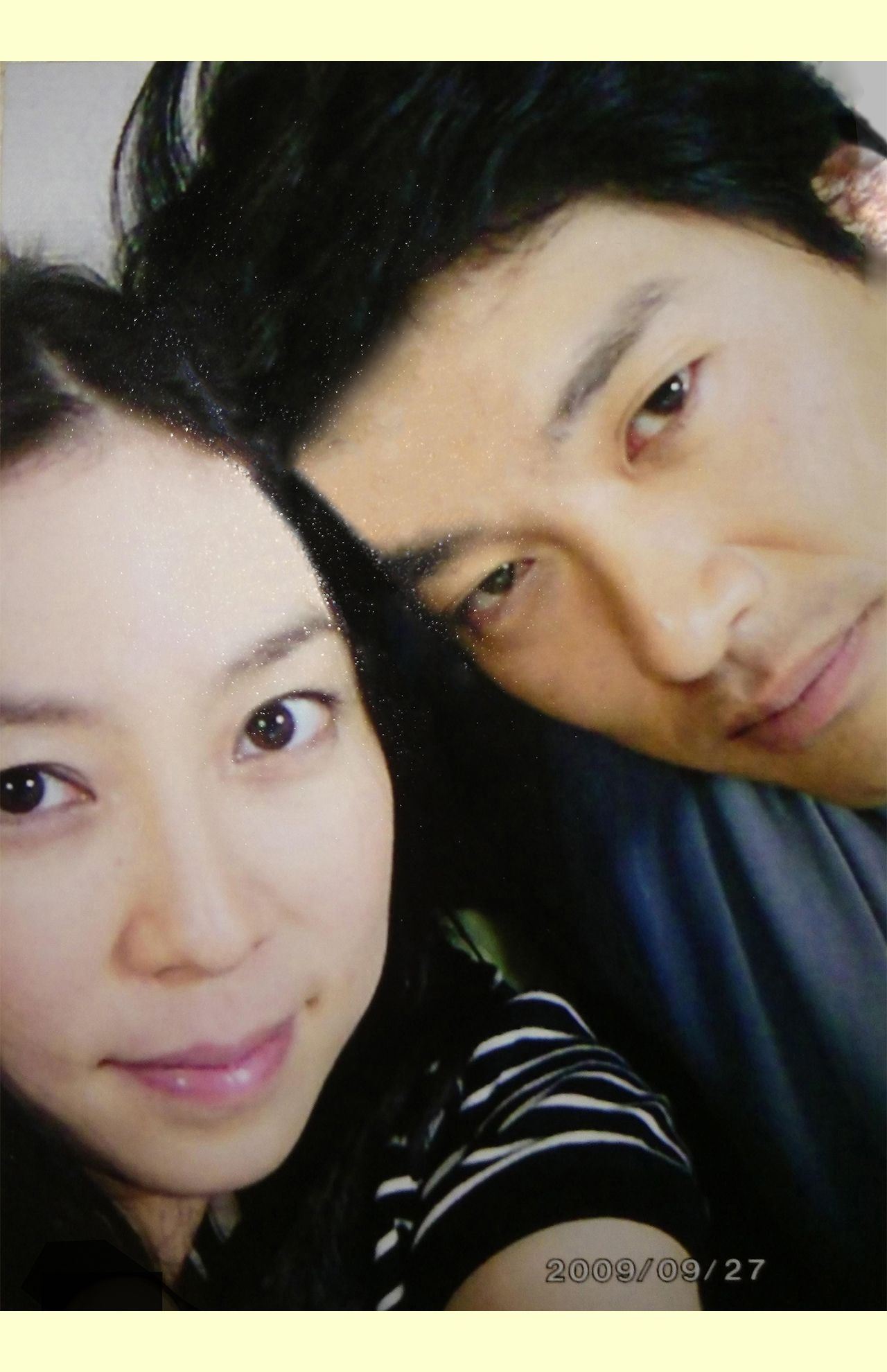 夫妻のツーショット。「これくらいしかない。もっとたくさん撮っておけばよかったなー」と倉田さん