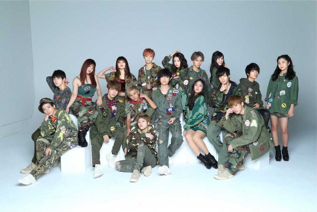 高石あかりらが所属していた『α-X's』（現『GENIC』増子敦貴のXより）