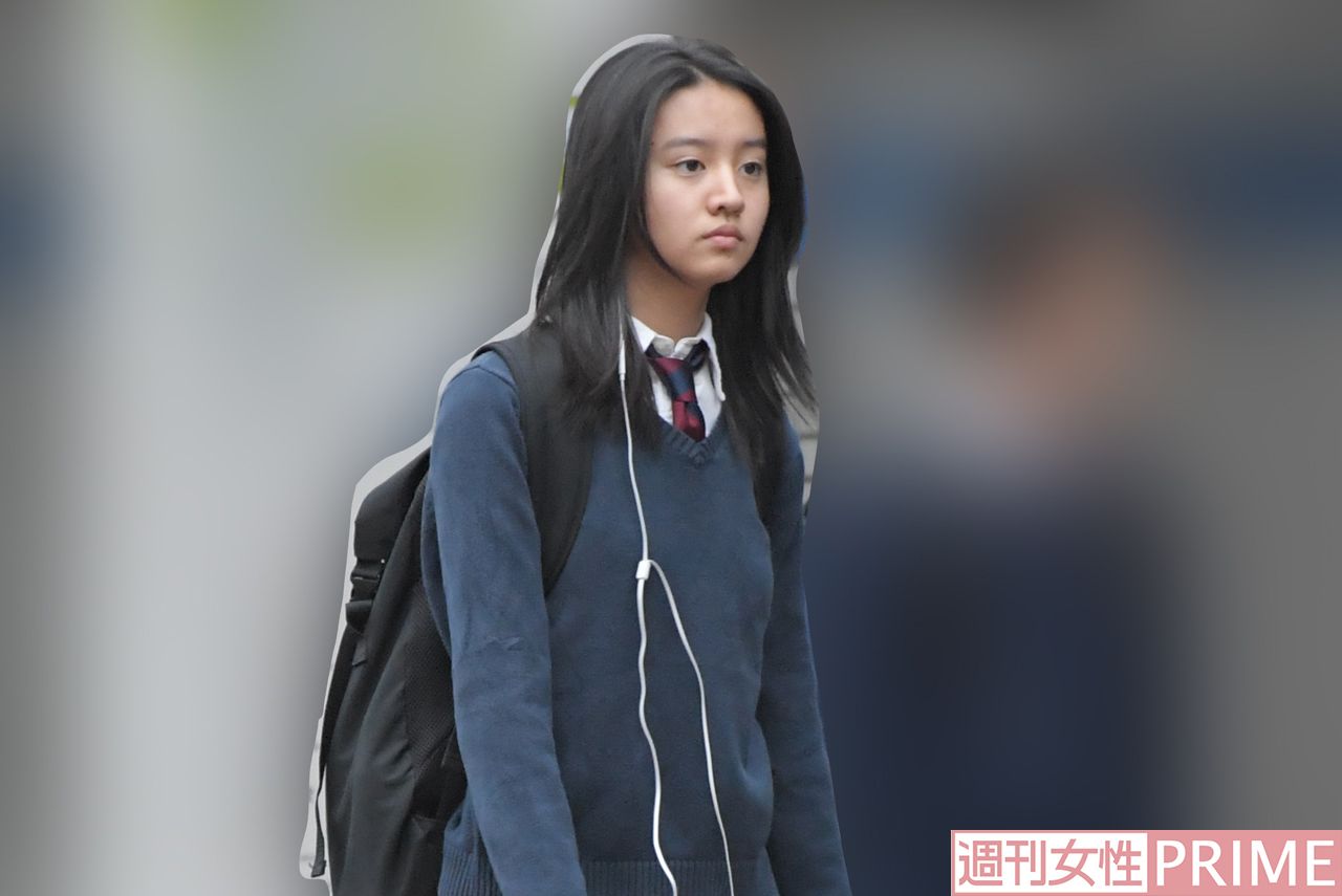 '18年11月下旬、下校途中のkoki,