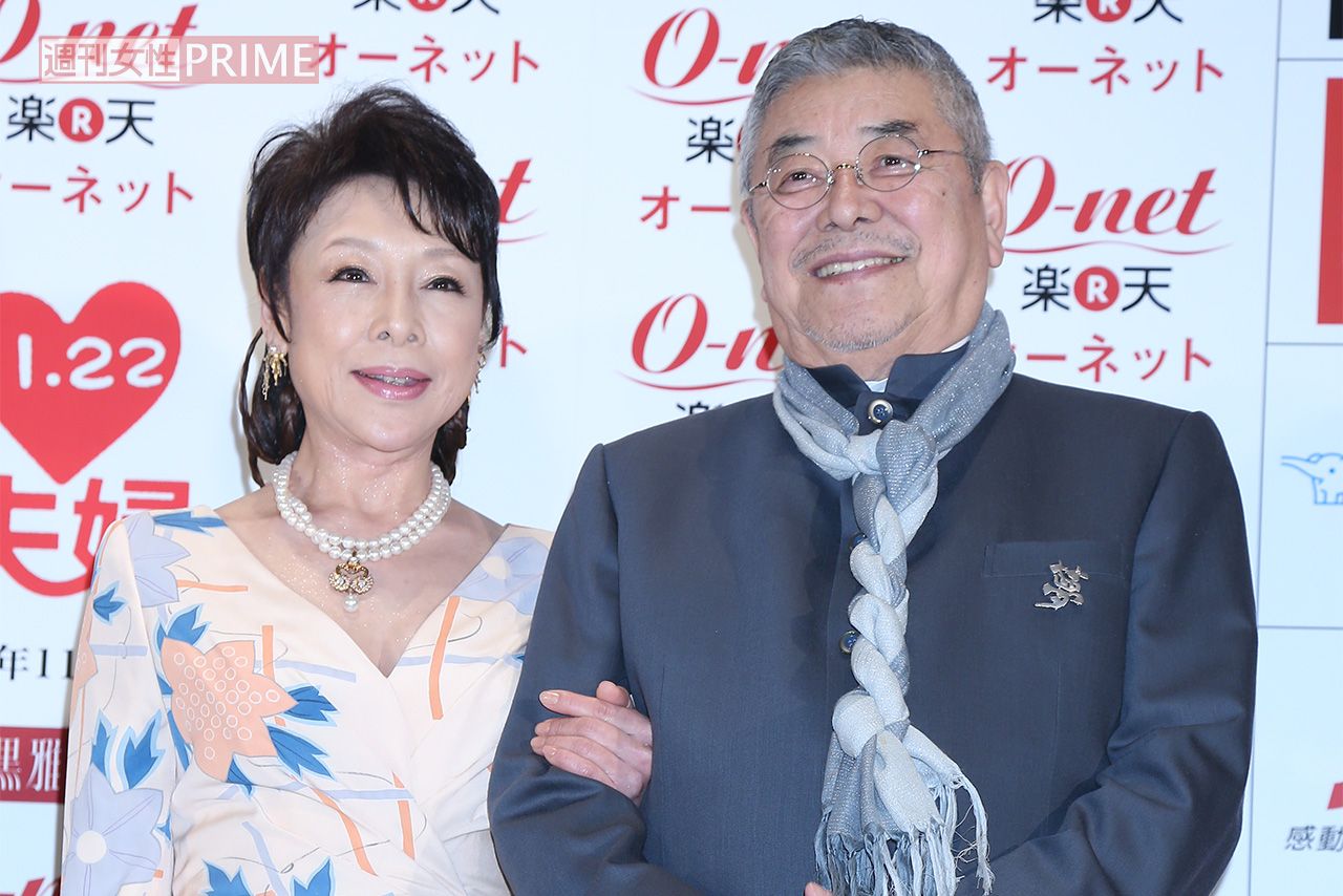 おしどり夫婦として知られた中尾彬さんと妻の池波志乃