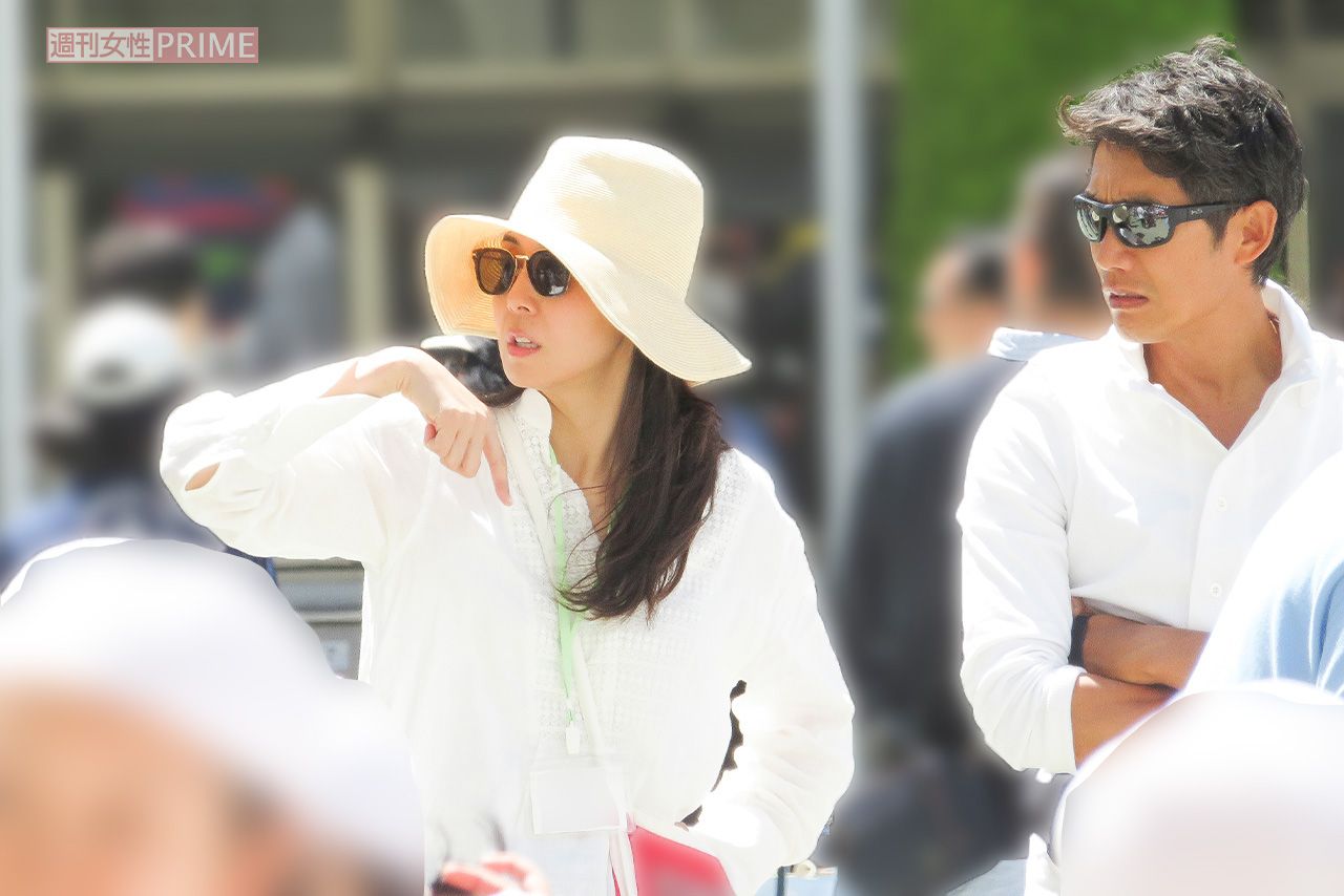 松嶋菜々子と反町隆史（2018年）