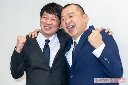 今年1月に行われた記者会見には相方の木下も同席。コンビ復活をアピール