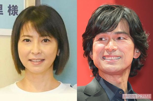 森高千里（本人のインスタグラムより・2021年）、江口洋介（2019年）