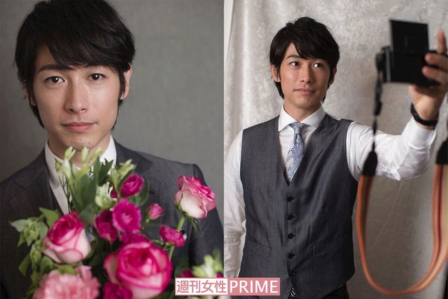 『はぴまり〜Happy Marriage!?〜』取材で結婚観についても語ってくれました!　撮影では“自撮りポーズ”を披露するなどお茶目な一面も　撮影／『週刊女性』写真班