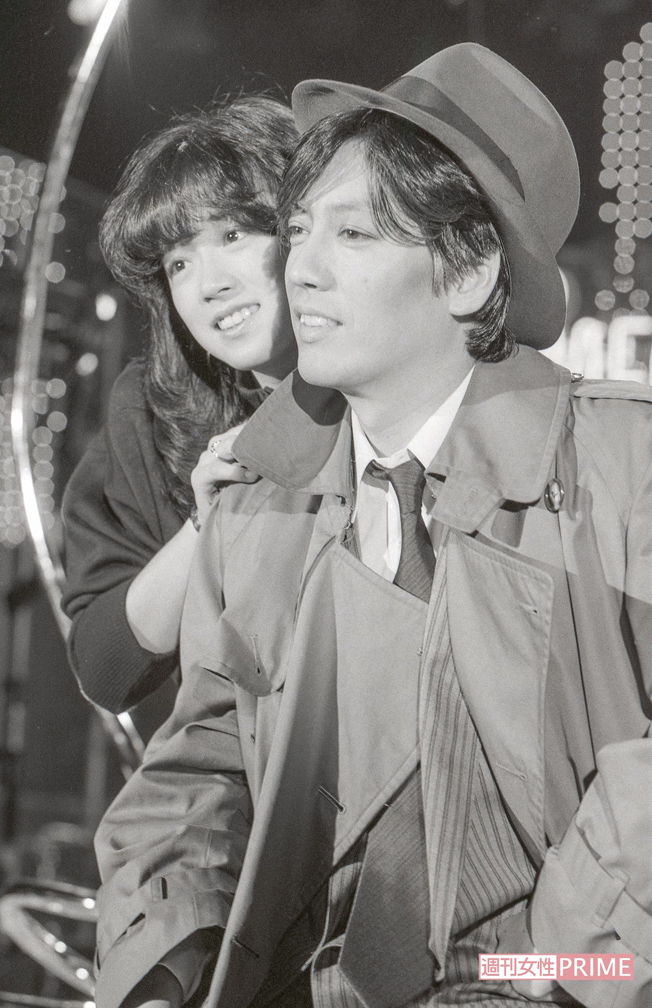 音楽バラエティー『沢田研二ショー』制作発表で'82年デビューの中森明菜と一緒に（'83年撮影）写真／週刊女性写真班