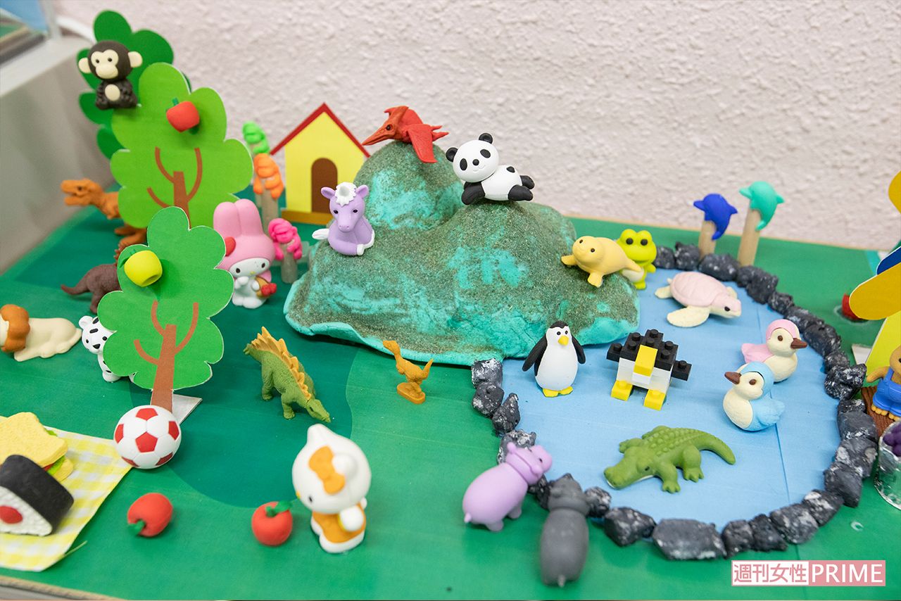 『株式会社イワコー』の消しゴム　撮影／齋藤周造