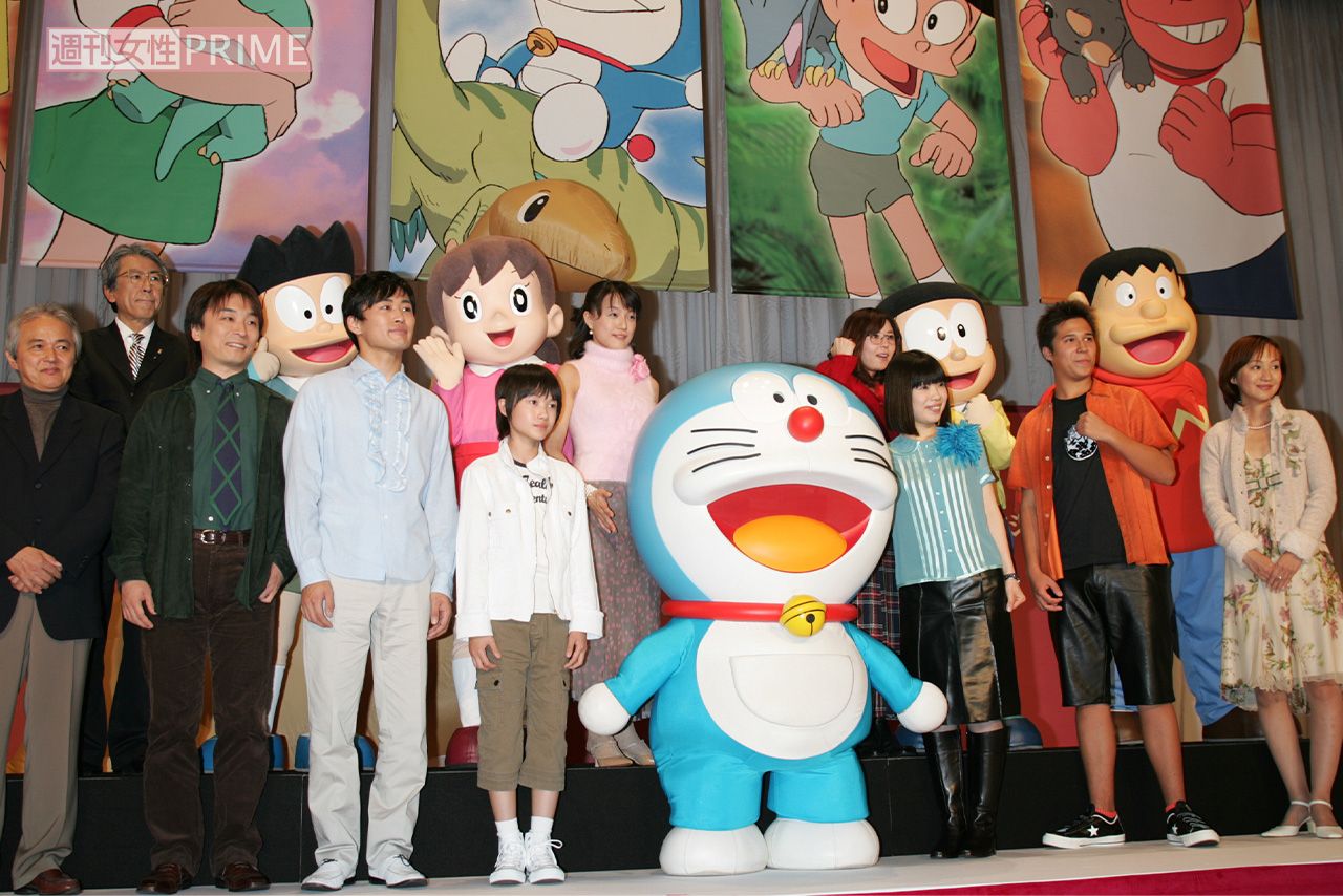 2005年、声優陣がほぼ一新された映画『のび太の恐竜』制作発表