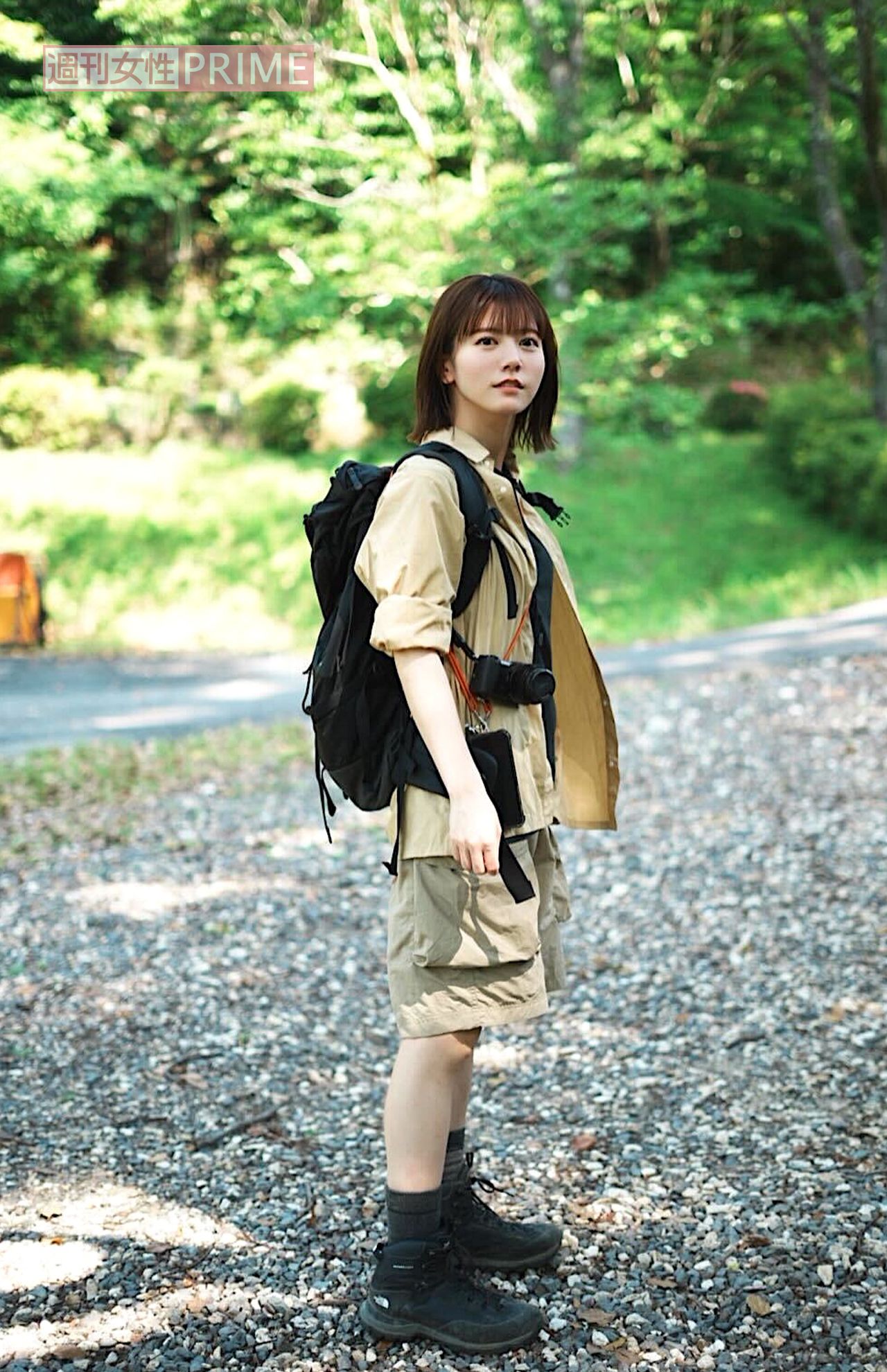 息が上がるため手術直後は断念していた登山だが、喉の回復により、昨年の夏ごろから趣味に　写真提供／小泉唯菜さん