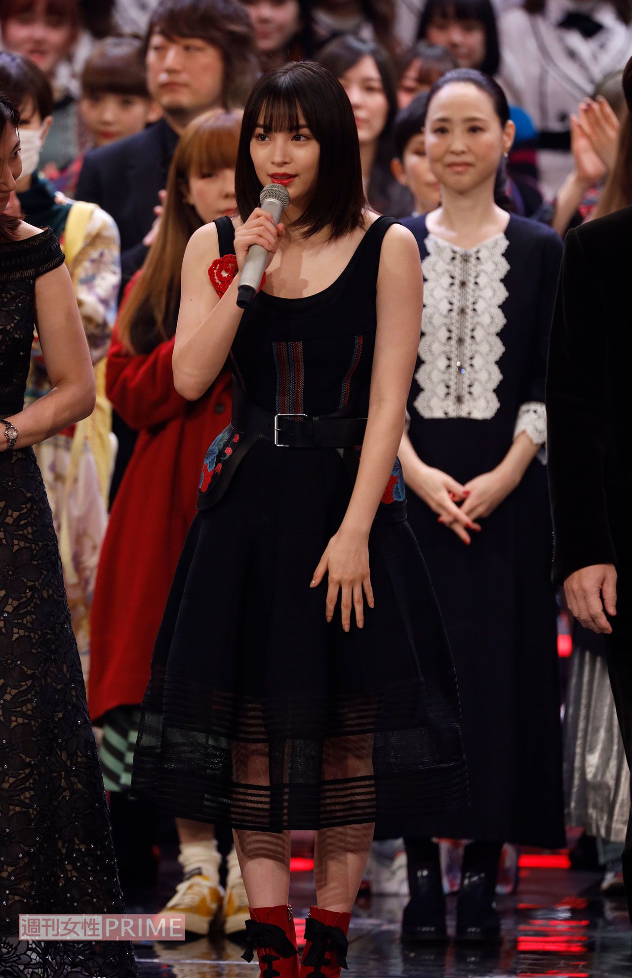 リハーサル中の広瀬すず