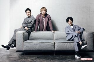 左から草なぎ剛、香取慎吾、稲垣吾郎　撮影／廣瀬靖士（'21年撮影）