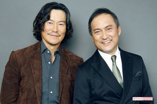  豊川悦司と渡辺 謙　撮影／渡邊智裕