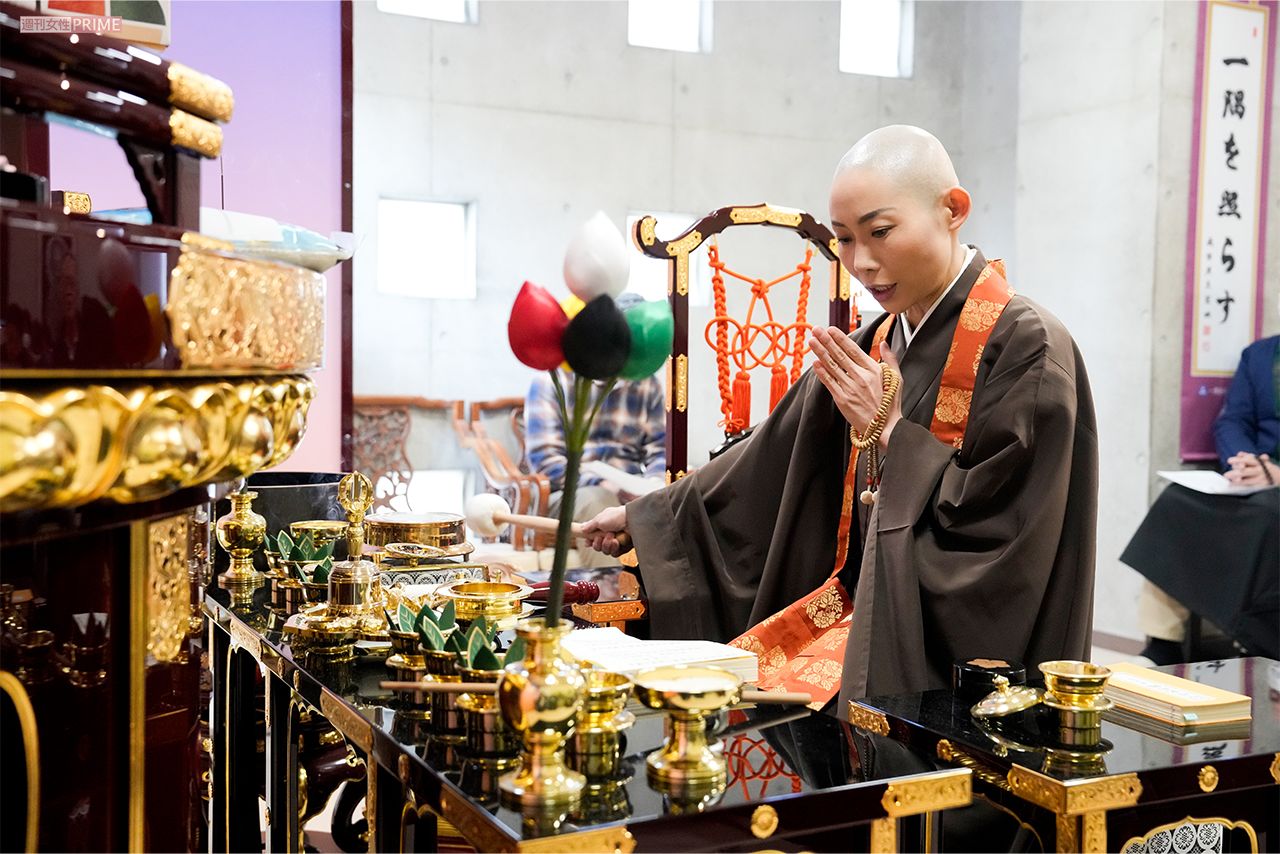 落語家・道心寺住職、露の五九洛さん（撮影／伊藤和幸）
