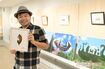 葉っぱ切り絵アーティストリトさん 撮影/渡邉智裕