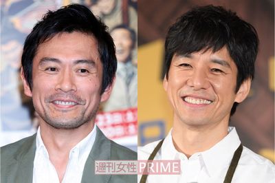 西島秀俊は内野聖陽にオフでもゾッコン！“筋肉お触り” イチャイチャ目撃談