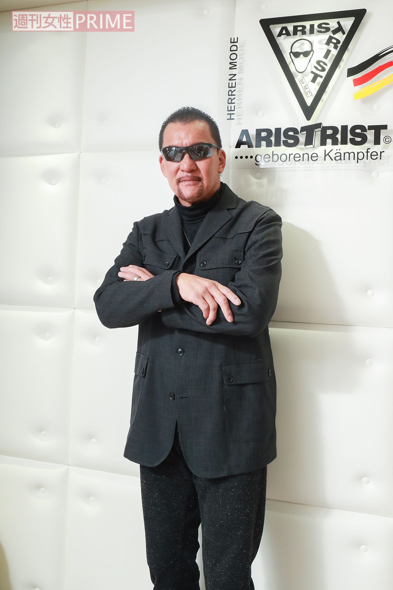 自身のブランド・アリストトリストの店内にて　撮影／森田晃博