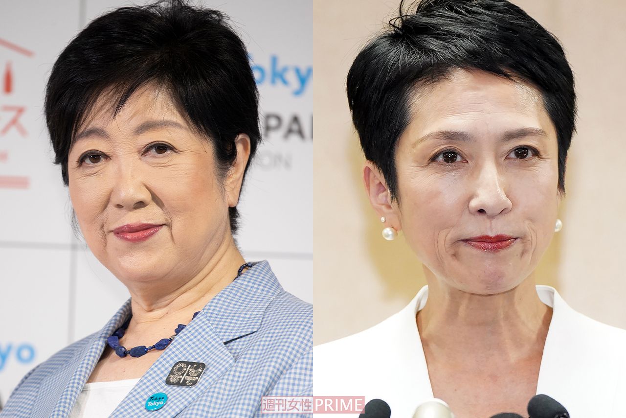 小池百合子氏、蓮舫氏