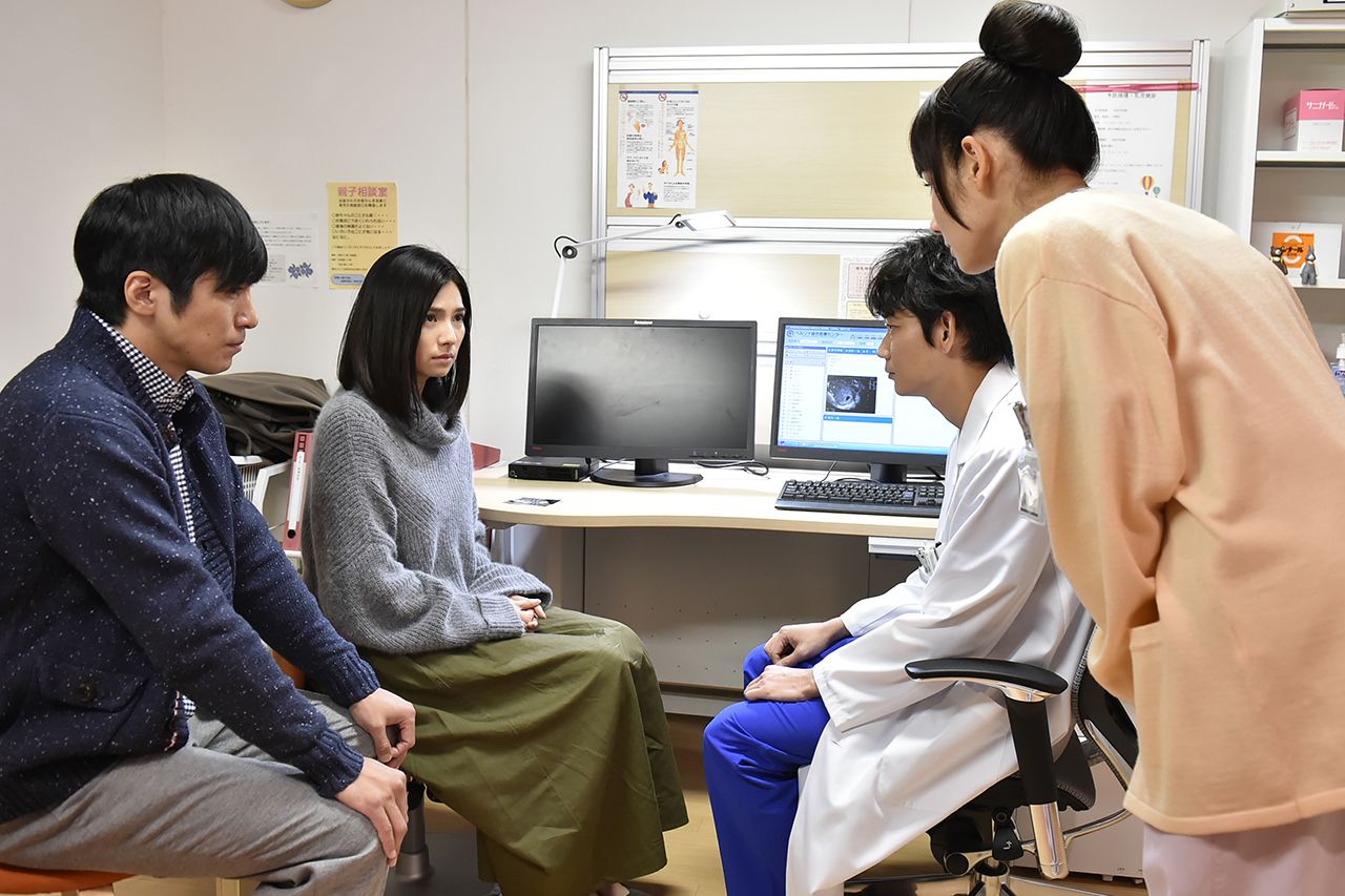 3回の流産で、不育症に悩む夫婦が来院する (c)TBS