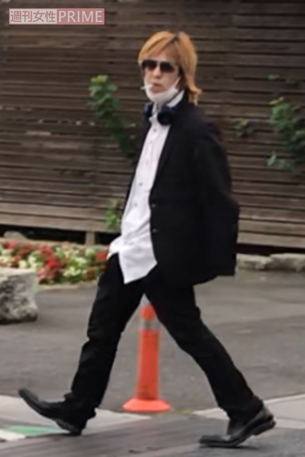 十分遠ざかってから視線を向ける気の弱さ（住民提供）