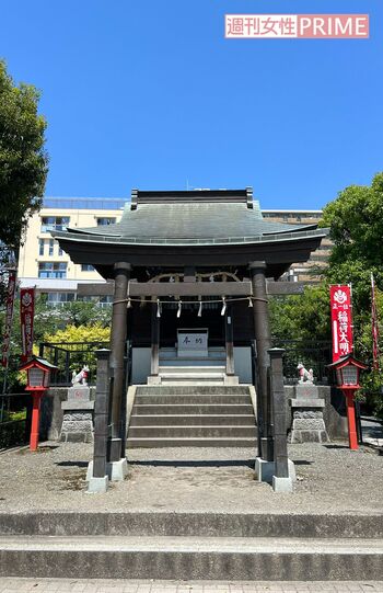 大谷翔平が通っていた、母方の実家近くにある稲荷神社