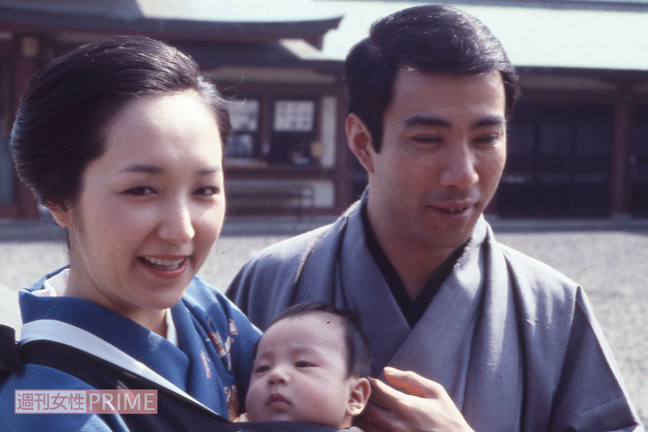 十代目市川海老蔵・希実子夫妻_長男（堀越寶世)お宮参り