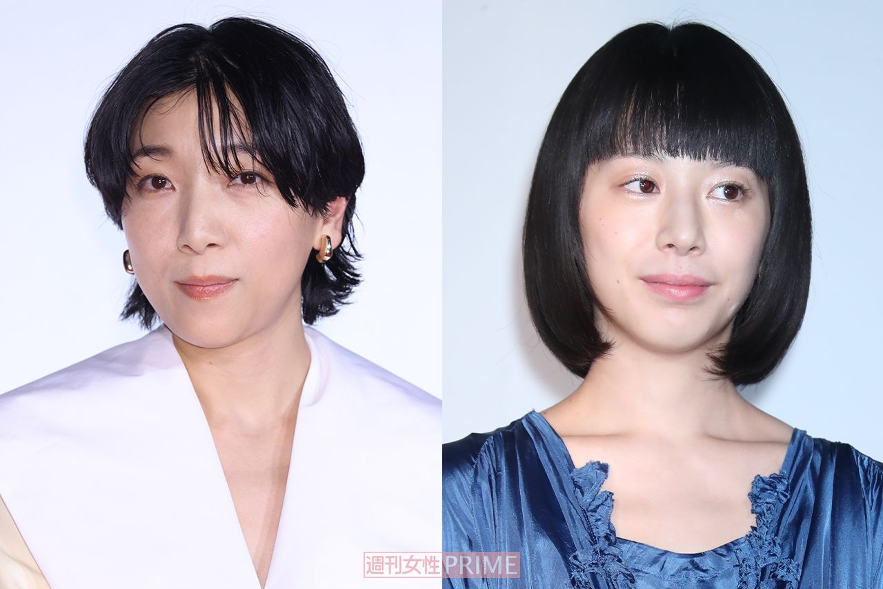 『ブラッシュアップライフ』に出演した安藤サクラ、夏帆