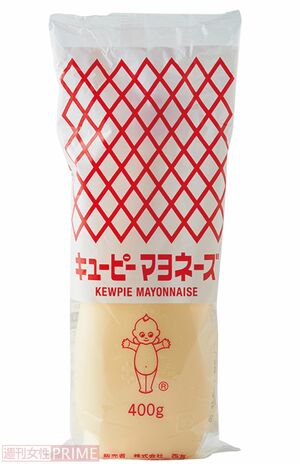 【市販マヨネーズ第3位】キユーピーマヨネーズキユーピー／400g入り247円（100gあたり61円）　撮影／山田智絵　※画像をクリックするとAmazonの商品ページにジャンプします。