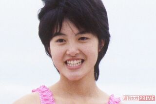 あだち充作品の『みゆき』で若松みゆき役を務めた10代の荻野目洋子