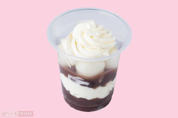 第2位新杵白玉クリームぜんざい/ナチュラルローソン323円（撮影／矢島泰輔）