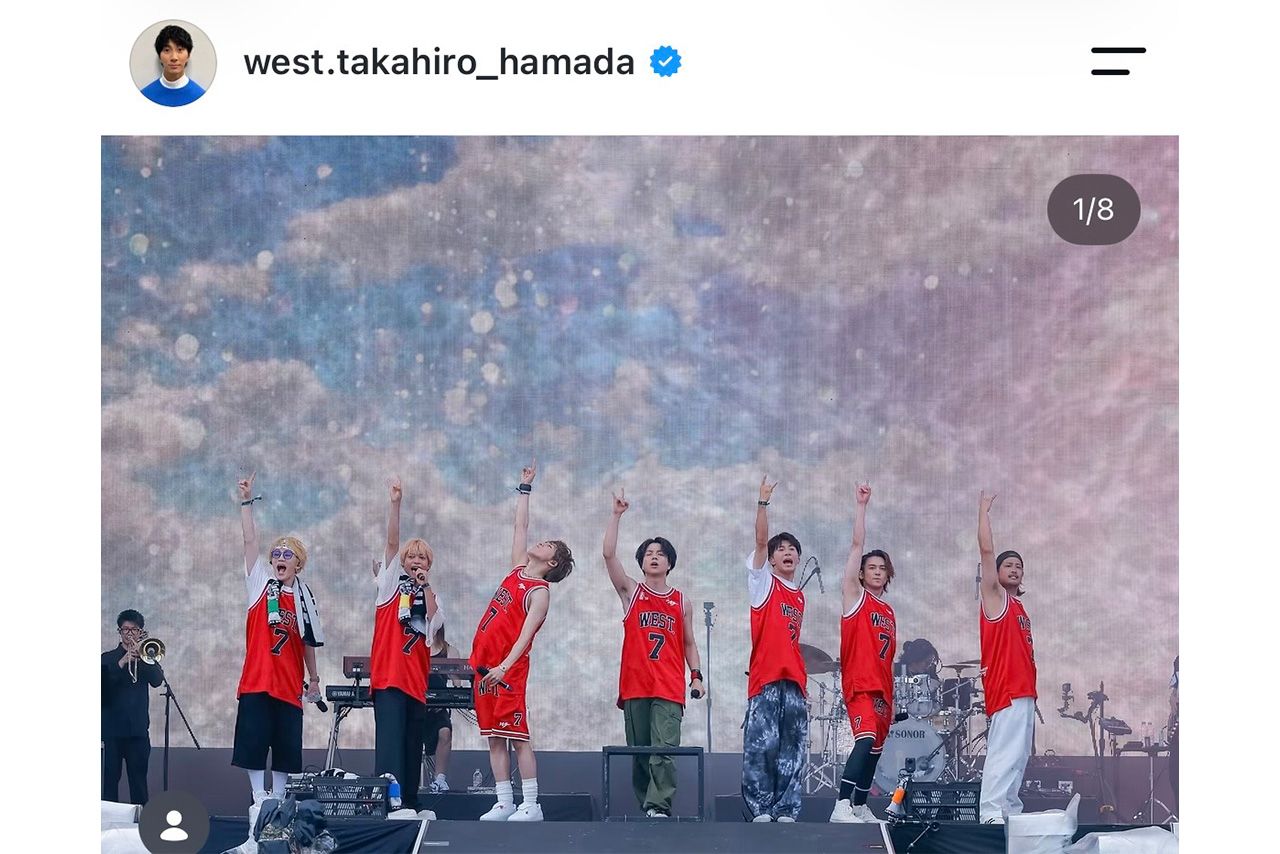 2026年8月には『SUMMERSONIC2026TOKYO』に出演（濵田のインスタより）