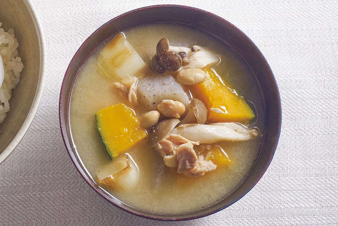 ツナ入り呉汁　撮影／中野博安