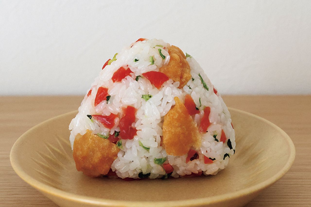 から揚げ×福神漬け