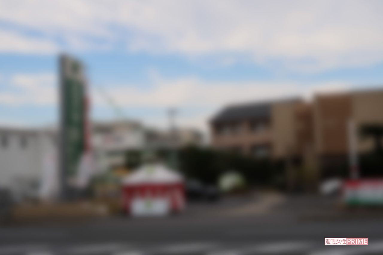 Aさんが容疑者に乗っ取られたと主張する土地周辺（岡山市内）