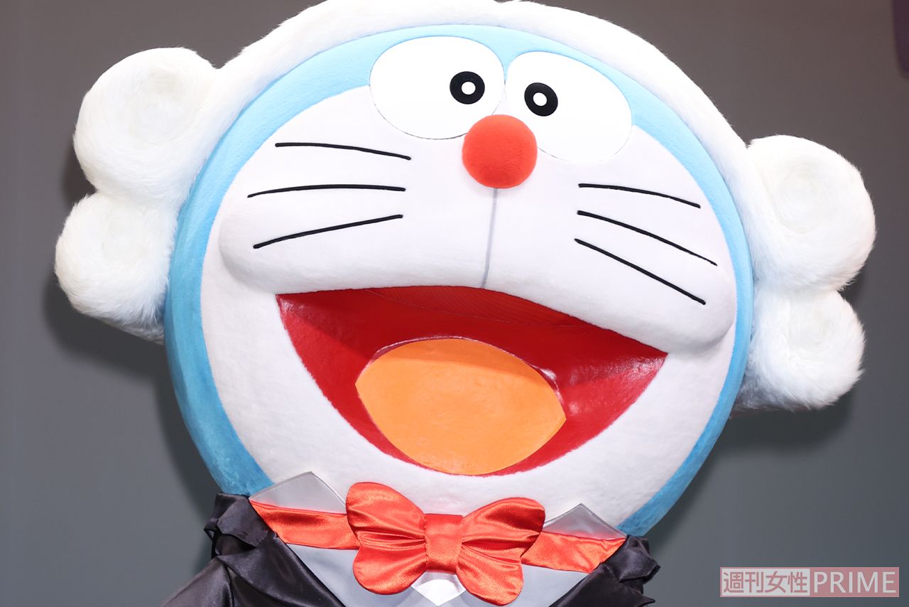 映画「ドラえもんのび太の地球交響曲」完成披露試写会（'24年2月）